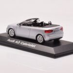 Audi A3 8P Cabriolet Sølv Minichamps 1:43 - image 3 of 4