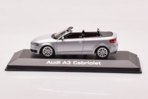 Audi A3 8P Cabriolet Sølv Minichamps 1:43 5010803323