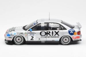 Audi A4 B5 Orix #2 P. Radisch 1998 UT Models 1:18 39872 Metal — billede 3 af 6