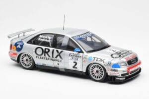 Audi A4 B5 Orix #2 P. Radisch 1998 UT Models 1:18 39872 Metal — billede 4 af 6