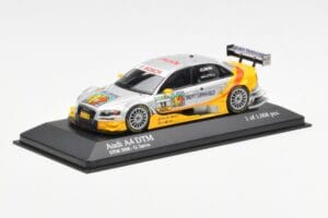 Audi A4 B7 DTM Team Audi Sport Phoenix #15 O. Jarvis DTM 2008 Minichamps 1:43 400081715 Metal — billede 2 af 4