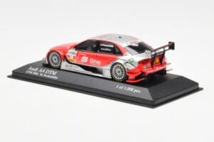 Audi A4 B7 DTM Team Audi Sport Rosberg #18 M. Rockenfeller DTM 2008 Minichamps 1:43 400081718 Metal — billede 3 af 4