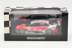 Audi A4 B7 DTM Team Audi Sport Rosberg #18 M. Rockenfeller DTM 2008 Minichamps 1:43 400081718 Metal — billede 4 af 4