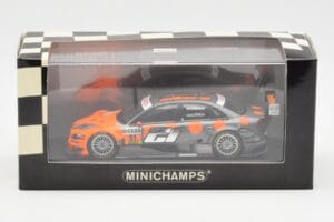 Audi A4 B7 DTM Team Futurecom TME #21 C. Albers DTM 2008 Minichamps 1:43 400089621 Metal — billede 4 af 4