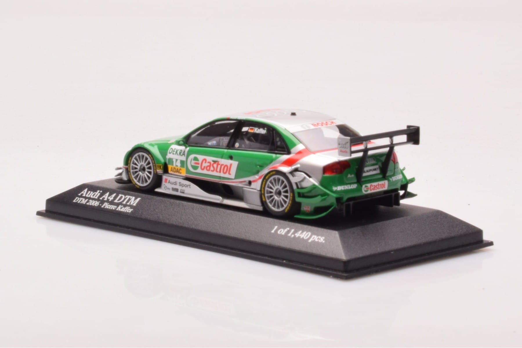 Audi A4 B7 DTM Team Phoenix #14 F. Kaffer DTM 2006 Minichamps 1:43 400061514 Metal — billede 3 af 4