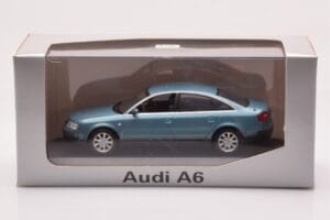 Audi A6 C5 Petrol Metallic Minichamps 1:43 AUDI-264448 Metal — billede 4 af 4