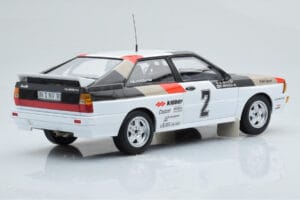 Audi Quattro Audi Sport #1 H. Mikkola / A. Hertz Winners International Swedish Rally 1981 Minichamps 1:18 155811102 Metal — billede 2 af 6