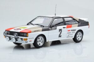 Audi Quattro Audi Sport #1 H. Mikkola / A. Hertz Winners International Swedish Rally 1981 Minichamps 1:18 155811102