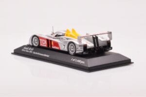 Audi R10 TDI LMP1 #7 R. Capello / T. Kristensen / A. McNish 24 Hours of Le Mans 2006 Minichamps 1:43 400061607 Metal — billede 3 af 4