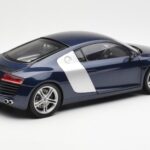 Audi R8 4.2 FSI V8 Blå Kyosho 1:18 09213BL - image 3 of 8
