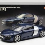 Audi R8 4.2 FSI V8 Blå Kyosho 1:18 09213BL - image 8 of 8