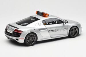 Audi R8 5.2 DTM Safety Car 2010 Kyosho 1:18 09216DTM Metal — billede 3 af 8