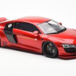 Audi R8 4S Liberty Walk Candy Rød GT Spirit 1:18 GT892 - image 4 of 6