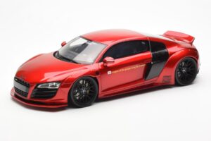 Audi R8 4S Liberty Walk Candy Rød GT Spirit 1:18 GT892