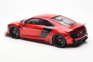 Audi R8 4S Liberty Walk Candy Rød GT Spirit 1:18 GT892 Resin — billede 5 af 6
