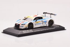 Audi R8 LMS #11 HCB Rutronik Racing L. di Grassi FIA GT World Cup Macau 2016 Minichamps 1:43 437171711 Metal — billede 2 af 4