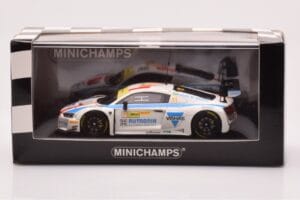 Audi R8 LMS #11 HCB Rutronik Racing L. di Grassi FIA GT World Cup Macau 2016 Minichamps 1:43 437171711 Metal — billede 4 af 4