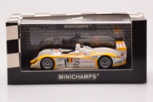 Audi R8 #25 S. Ara / T. Kristensen Winners 1000km Spa 2003 Minichamps 1:43 400031325 Metal — billede 4 af 4
