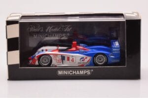 Audi R8 #4 M. Ortelli / J-M. Gounon 1000km Spa 2005 Minichamps 1:43 400051304 Metal — billede 4 af 4