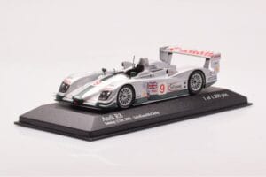 Audi R8 #9 M. Salo / Kane / McCarthy Sebring 12 Hours 2003 Minichamps 1:43 400031399 Metal — billede 2 af 4