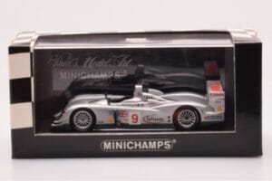 Audi R8 #9 M. Salo / Kane / McCarthy Sebring 12 Hours 2003 Minichamps 1:43 400031399 Metal — billede 4 af 4