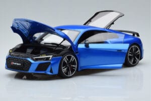 Audi R8 Performance Blå Kengfai 1:18 VAKF-0355 Metal — billede 2 af 10
