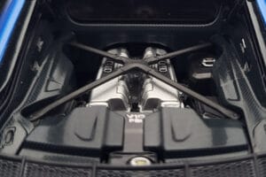 Audi R8 Performance Blå Kengfai 1:18 VAKF-0355 Metal — billede 9 af 10