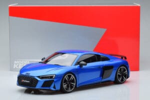 Audi R8 Performance Blå Kengfai 1:18 VAKF-0355 Metal — billede 10 af 10