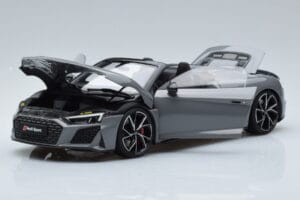 Audi R8 Spyder Performance Nardo Grå Kengfai 1:18 VAKF-0352 Metal — billede 2 af 11