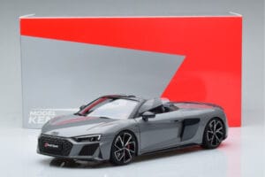 Audi R8 Spyder Performance Nardo Grå Kengfai 1:18 VAKF-0352 Metal — billede 11 af 11