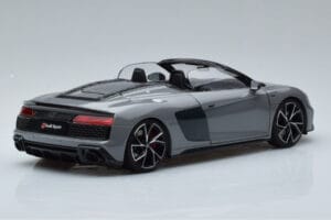 Audi R8 Spyder Performance Nardo Grå Kengfai 1:18 VAKF-0352 Metal — billede 3 af 11