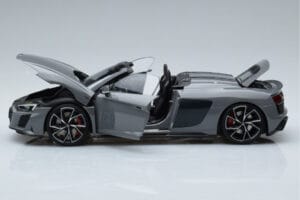 Audi R8 Spyder Performance Nardo Grå Kengfai 1:18 VAKF-0352 Metal — billede 4 af 11