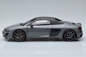 Audi R8 Spyder Performance Nardo Grå Kengfai 1:18 VAKF-0352 Metal — billede 5 af 11