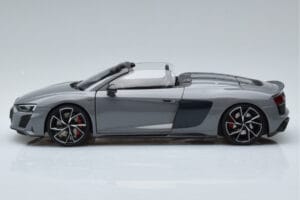 Audi R8 Spyder Performance Nardo Grå Kengfai 1:18 VAKF-0352 Metal — billede 6 af 11
