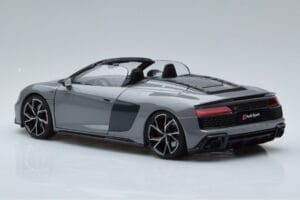 Audi R8 Spyder Performance Nardo Grå Kengfai 1:18 VAKF-0352 Metal — billede 8 af 11
