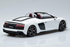 Audi R8 Spyder Performance Hvid Kengfai 1:18 VAKF-0351 Metal — billede 3 af 11