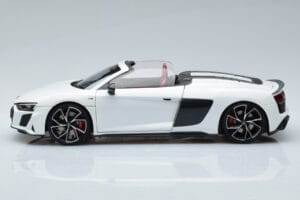 Audi R8 Spyder Performance Hvid Kengfai 1:18 VAKF-0351 Metal — billede 6 af 11