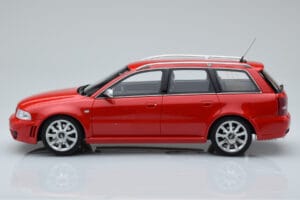 Audi RS4 B5 Avant Rød Otto 1:18 OT1026B Resin — billede 3 af 6