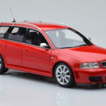 Audi RS4 B5 Avant Rød Otto 1:18 - image 4 of 6
