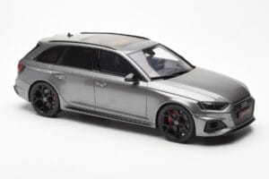 Audi RS4 B9 Avant Competition Daytona Grå GT Spirit 1:18 GT456 Resin — billede 4 af 6