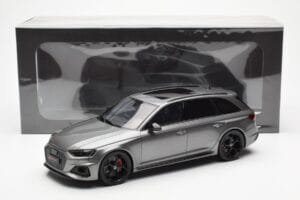 Audi RS4 B9 Avant Competition Daytona Grå GT Spirit 1:18 GT456 Resin — billede 6 af 6