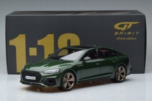 Audi RS5 B9 Sportback Sonoma Grøn Asia Edition GT Spirit 1:18 CLDC018 Resin — billede 6 af 6