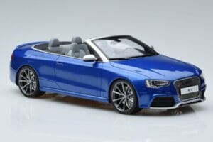 Audi RS5 B8 Cabriolet Blå GT Spirit 1:18 ZM053 Resin — billede 4 af 6