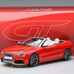 Audi RS5 B8 Cabriolet Rød GT Spirit 1:18 GT724 Resin - image 5 of 5