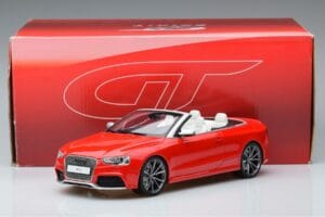 Audi RS5 B8 Cabriolet Rød GT Spirit 1:18 GT724 Resin — billede 5 af 5