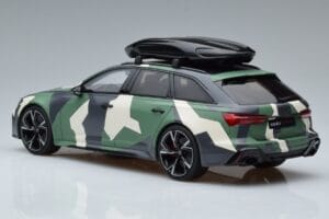 Audi RS6 C8 Avant Camouflage With Roof Top Asia Edition GT Spirit 1:18 CLDC014 Resin — billede 5 af 6