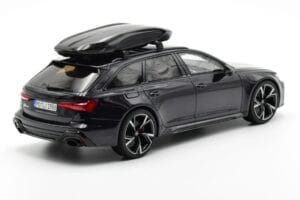 Audi RS6 C8 Avant Mythos Sort Med Kulfiber Tag Asia Edition GT Spirit 1:18 CLDC007 Resin — billede 2 af 6