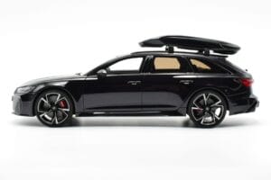 Audi RS6 C8 Avant Mythos Sort Med Kulfiber Tag Asia Edition GT Spirit 1:18 CLDC007 Resin — billede 3 af 6