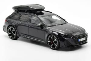 Audi RS6 C8 Avant Mythos Sort Med Kulfiber Tag Asia Edition GT Spirit 1:18 CLDC007 Resin — billede 4 af 6