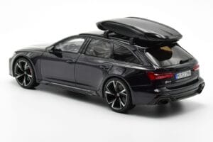 Audi RS6 C8 Avant Mythos Sort Med Kulfiber Tag Asia Edition GT Spirit 1:18 CLDC007 Resin — billede 5 af 6
